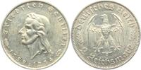 Drittes Reich 2 Reichsmark Friedrich von Schiller