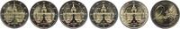 Deutschland 5 x 2 Euro 2016 Bundesl&auml;nder - Sachsen - Satz (ADFGJ) - Dres... 17,95 EUR  zzgl. 4,95 EUR Versand