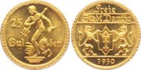 Danzig 25 Gulden Neptunbrunnen Danzig
