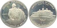 USA 1/2 Dollar George Washington zu Pferd Bild