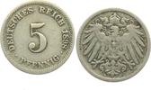 Kaiserreich 5 Pfennig 5 Pfennig - großer Adler -