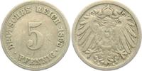 Kaiserreich 5 Pfennig 5 Pfennig - großer Adler -