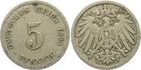 Kaiserreich 5 Pfennig 5 Pfennig - großer Adler -
