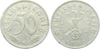 Drittes Reich 50 Reichspfennig 50 Reichspfennig - mit Hakenkreuz