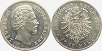 Bayern 5 Mark König Ludwig II. von Bayern (1864-1886)