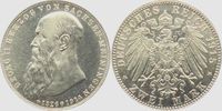 Sachsen-Meiningen 2 Mark Georg II. (1866-1914) - Auf den Tod