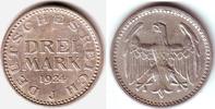 Weimar 3 Mark Drei Mark