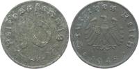 Alliierte Besetzung 10 Reichspfennig 10 Reichspfennig - mit Hakenkreuz