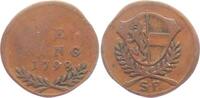 Salzburg Erzbistum 1 Pfennig Hieronymus Graf von Colloredo (1772 - 1803)