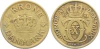 Dänemark 1/2 Krone Christian X. (1912 - 1947)
