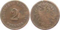 Kaiserreich 2 Pfennig 2 Pfennig - kleiner Adler