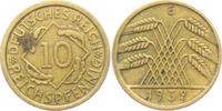 Weimarer Republik 10 Reichspfennig 10 Reichspfennig - Ährenbündel