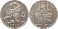 Belgien 5 Franks Leopold III. (1934 - 1951)