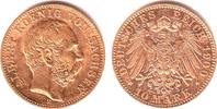 Sachsen 10 Mark König Albert von Sachsen