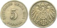 Kaiserreich 5 Pfennig 5 Pfennig - großer Adler