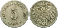 Kaiserreich 5 Pfennig 5 Pfennig - großer Adler