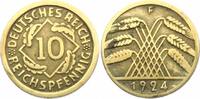 Weimarer Republik 10 Reichspfennig 10 Reichspfennig - Ährenbündel