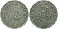 Alliierte Besetzung 10 Reichspfennig 10 Reichspfennig - ohne Hakenkreuz