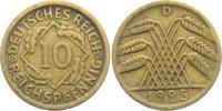 Weimarer Republik 10 Reichspfennig 10 Reichspfennig - Ährenbündel