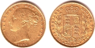 Großbritannien 1 Sovereign Queeen Victoria (1837-1901) Picture