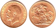 Großbritannien 1 Sovereign Georg V. (1910-1936)