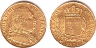 Frankreich 20 Francs König Ludwig XVIII. (1814-1815)