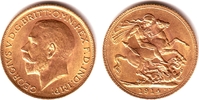 Großbritannien 1 Sovereign Georg V. (1910-1936)