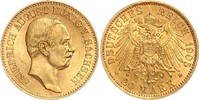 Sachsen 20 Mark König Friedrich August III. von Sachsen