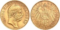 Sachsen 10 Mark König Georg von Sachsen