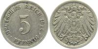 Kaiserreich 5 Pfennig 5 Pfennig - großer Adler