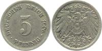 Kaiserreich 5 Pfennig 5 Pfennig - großer Adler