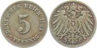 Kaiserreich 5 Pfennig 5 Pfennig - großer Adler