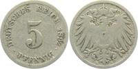 Kaiserreich 5 Pfennig 5 Pfennig - großer Adler