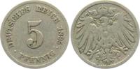 Kaiserreich 5 Pfennig 5 Pfennig - großer Adler