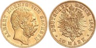 Sachsen 10 Mark König Albert von Sachsen