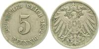 Kaiserreich 5 Pfennig 5 Pfennig - großer Adler