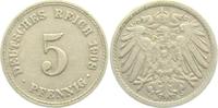 Kaiserreich 5 Pfennig 5 Pfennig - großer Adler