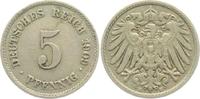 Kaiserreich 5 Pfennig 5 Pfennig - großer Adler