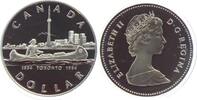 Kanada 1 Dollar Indianer im Kanu - Toronto - mit Box Bild