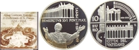 Vatikan 10 Euro Kolonaden auf dem Petersplatz - Papst Benedikt XVI.