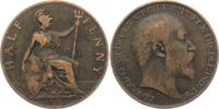Großbritannien 1/2 Penny Edward VII. (1901 - 1910)