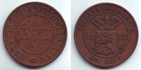 Niederländisch Indien 2 1/2 Cents Wilhelm III. (1849 - 1890)