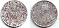 Indien 2 Annas George V. (1910 - 1936)