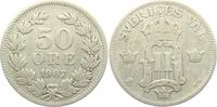 Schweden 50 Öre Oskar II. (1872 - 1907)