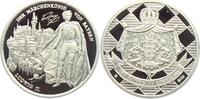 Bayern Medaille Gedenkprägung - König Ludwig II. Bayern - Märchenkönig - Schloss Neuschwanstein Bild