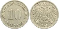 Kaiserreich 10 Pfennig 10 Pfennig - großer Adler