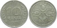 Niederlande 10 Cents Pflanzen - Blumen Bild