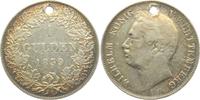 Württemberg 1 Gulden Wilhelm König von Württemberg (1816 - 1864)
