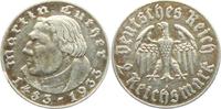Drittes Reich 2 Reichsmark Martin Luther