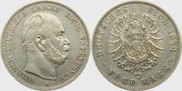 Preussen 5 Mark Kaiser Wilhelm I.